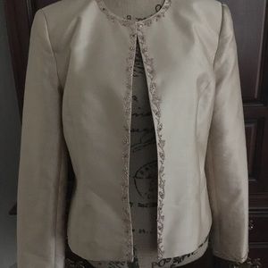 Bloomingdales silk 5 piece skirt/jacket/pant suit